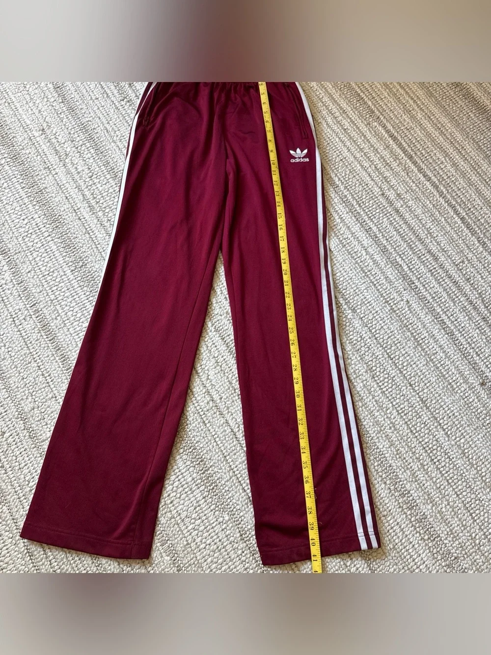 Adidas Originals Maroon Adicolor Classics Firebird Loose Track Suit XL Blue Tag